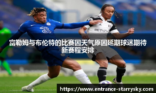 富勒姆与布伦特的比赛因天气原因延期球迷期待新赛程安排